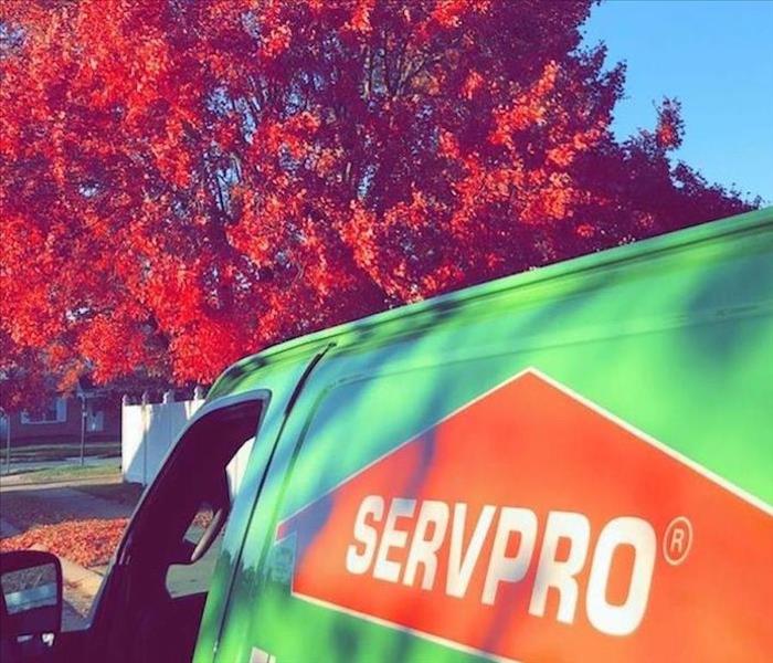 SERVPRO vehicle